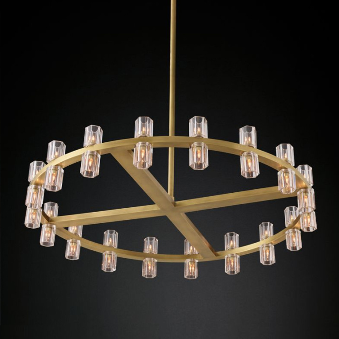 Подвесная люстра Delight Collection Arcachon KM1000P-36 brass