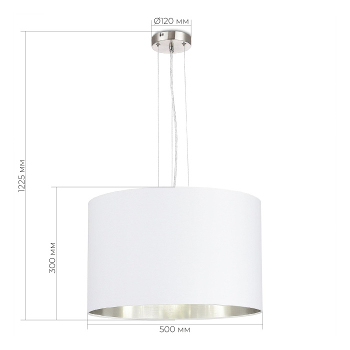 Подвесной светильник evoluce BRESCIA SLE300503-03
