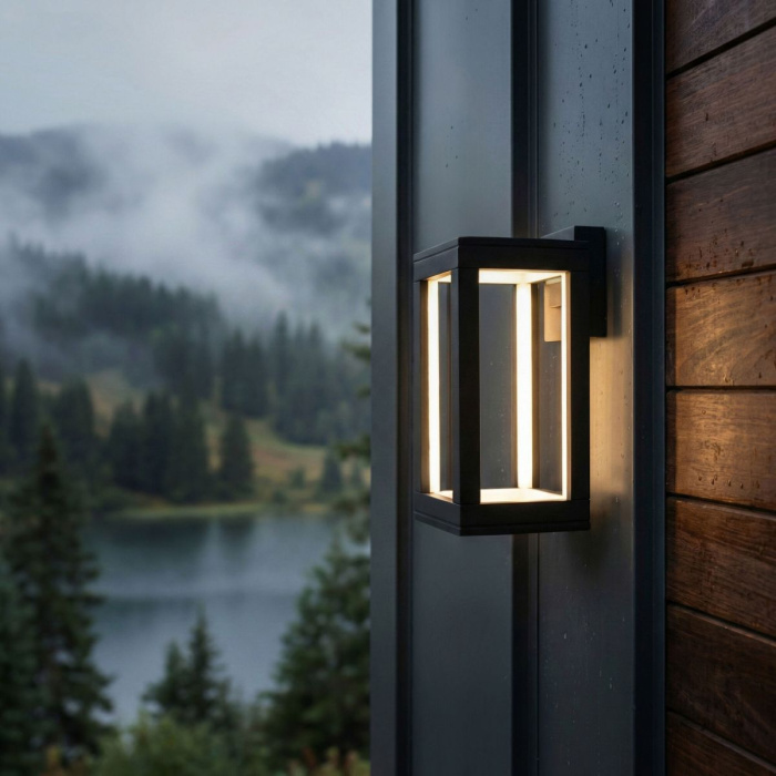 Уличный настенный светильник Elektrostandard Frame 4690389219108