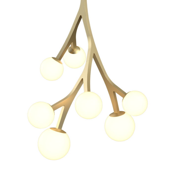 Подвесная люстра Delight Collection MD2050 MD2050-7A gold