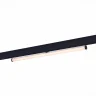 Магнитный трековый светильник Черный LED 1*10W 3000K 1 200Lm Ra>90 120° IP20 L604xW28xH ST803.436.10