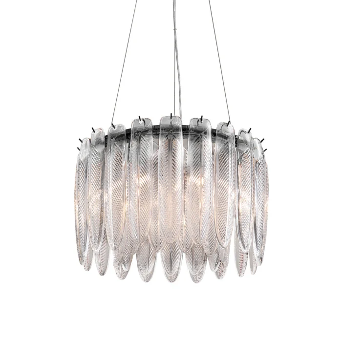 Подвесная люстра Delight Collection Piuma MD22027002-D45 matt black