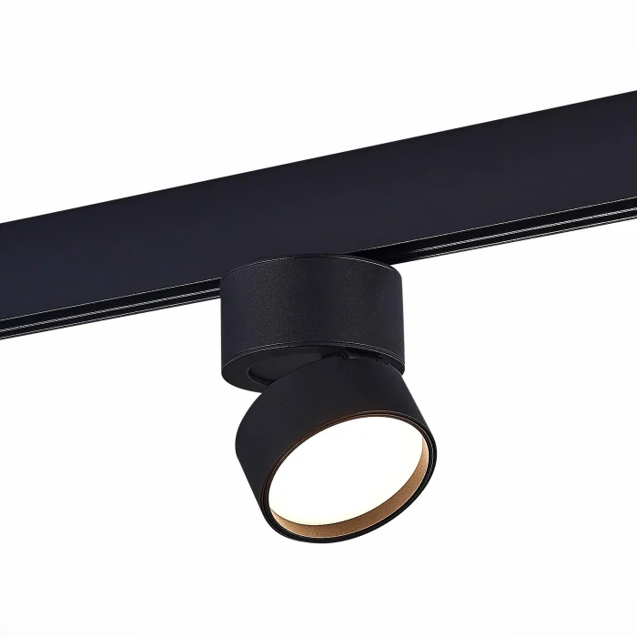 Магнитный трековый светильник Черный LED 1*9W 4000K 600Lm Ra>90 120° IP20 D85xH126 48V ST809.446.09