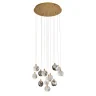 Подвесной светильник Delight Collection OD2440 OD2440-13 gold/clear+amber+grey