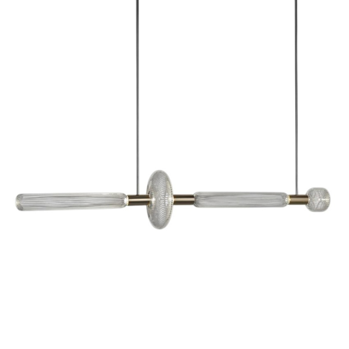 Подвесной светильник Delight Collection MJ6061P MJ6061P/D gold/clear