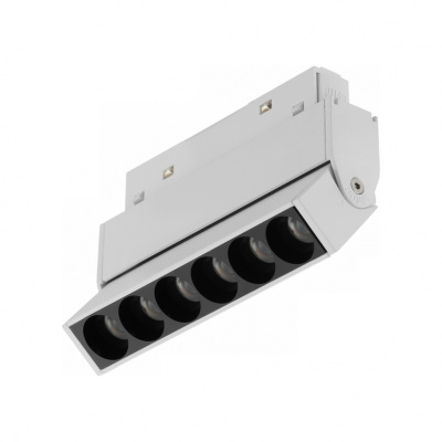 Светильник трековый магнитный поворотный iLedex VISION 4822-003-L120-6W-38DG-3000K-WH