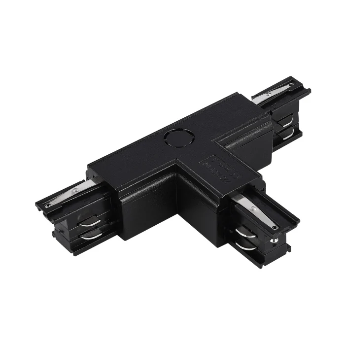 Т-образный токоподвод правый для трехфазного шинопровода ST-Luce Черный ST030.409.16R2