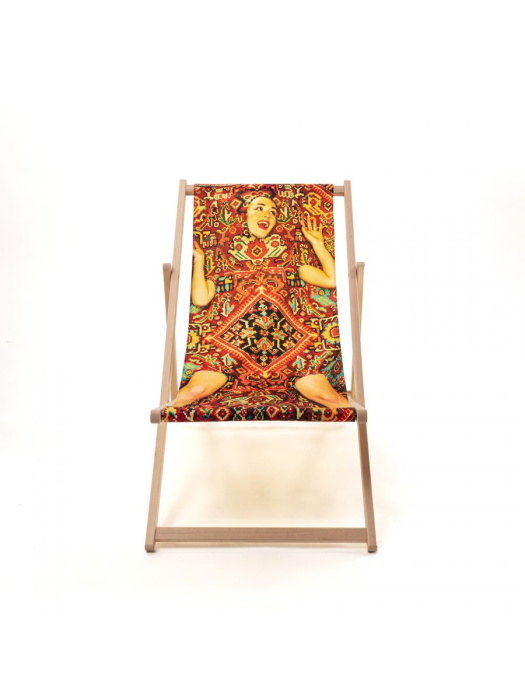 Шезлонг Seletti Toiletpaper Deckchair 16680