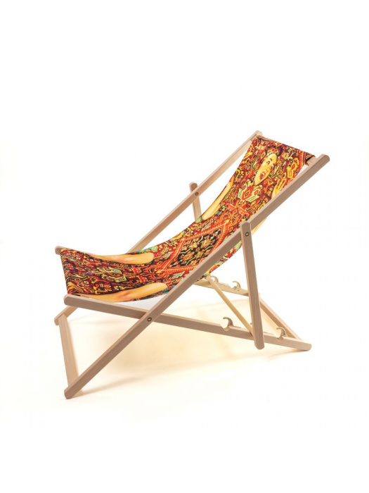 Шезлонг Seletti Toiletpaper Deckchair 16680