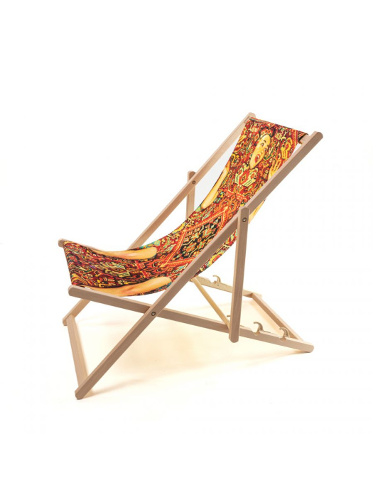 Шезлонг Seletti Toiletpaper Deckchair 16680