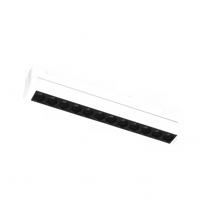 Светильник трековый магнитный поворотный iLedex VISION 4825-041-L209-12W-36DG-3000K-WH