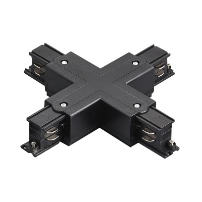 Соединение крестовое с подводом питания к треку 5040xx-(F)/(R) Lightstar Quattro 504147-FR