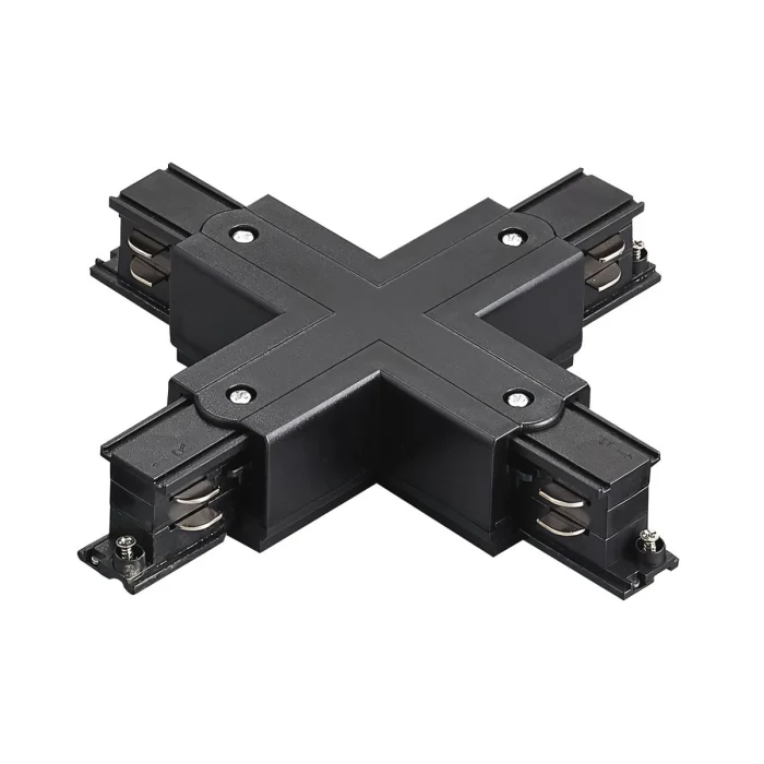Соединение крестовое с подводом питания к треку 5040xx-(F)/(R) Lightstar Quattro 504147-FR