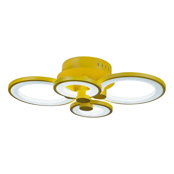 Потолочная люстра iLedex Ring A001/4 YELLOW