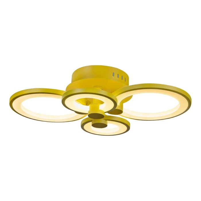 Потолочная люстра iLedex Ring A001/4 YELLOW