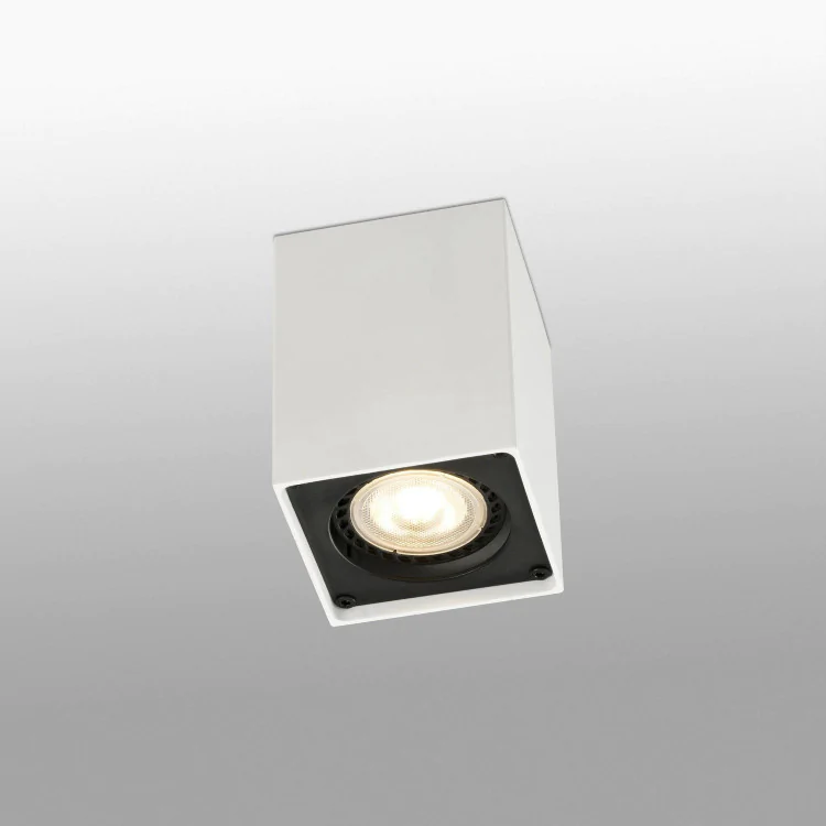 Потолочный светильник SQUAD Matt white ceiling lamp h.130mm