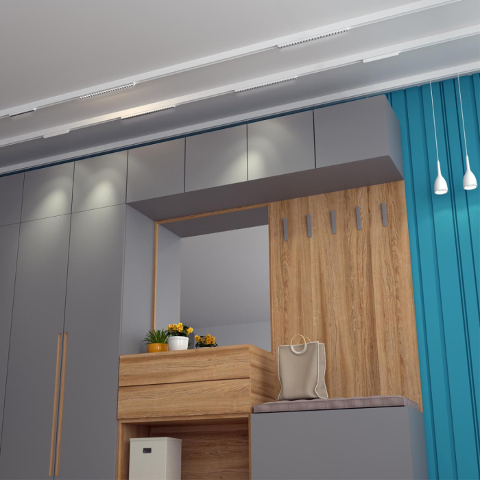 Трековый светильник для низковольного шинопровода Novotech Flum 358544