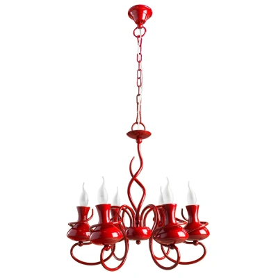 Люстра подвесная Arte Lamp VASO A6819LM-6RD