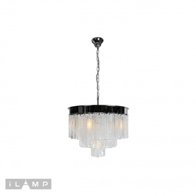 Подвесная люстра iLamp Fun 10495-5+1P Хром