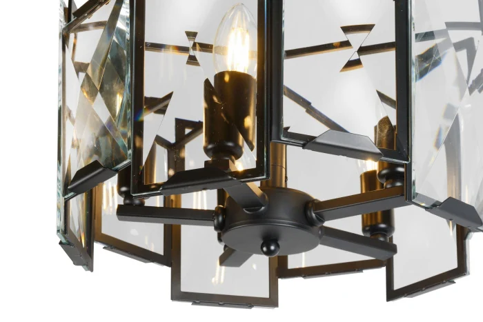 Подвесная люстра iLamp Panorama 6113-360 Черная