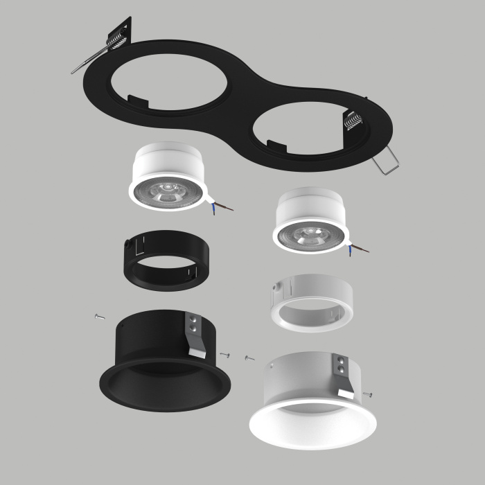 Комплект со светильником Lightstar Domino D6270607WBMOD