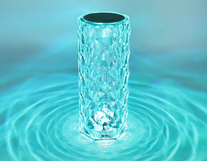 Настольная светодиодная лампа с сенсорным выключателем и пультом Ambrella light DE8021