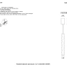 Светильник подвесной Crystal Lux CLT 232C600 GO 3000K