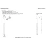 Светильник подвесной Crystal Lux CLT 232C600 GO 3000K
