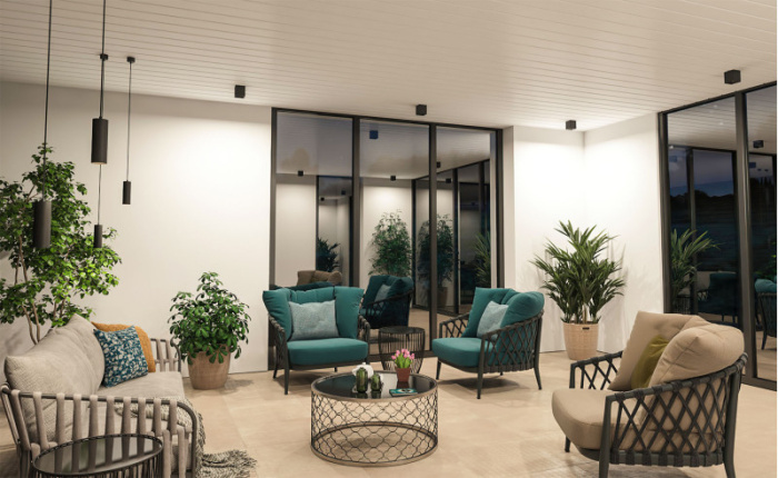 Накладной светильник Denkirs Rodvig DK3080-BK