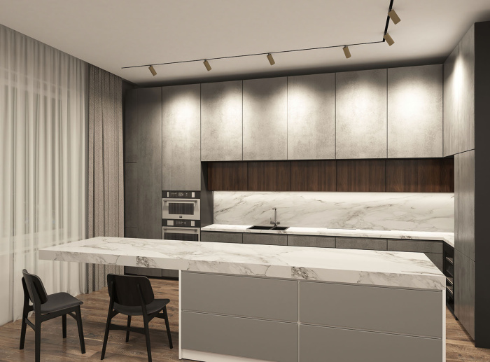 Светильник на шине Denkirs SMART SPOT DK8020-BG