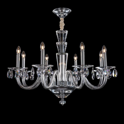 Подвесная люстра L&#039;Arte Luce Luxury Roccaforte L58308.18 с элементами из хрусталя