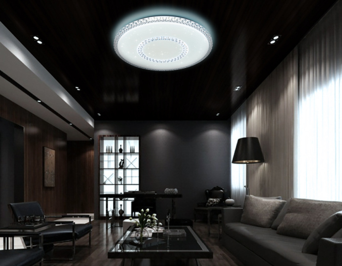 Потолочный светодиодный светильник с пультом Ambrella light FF98