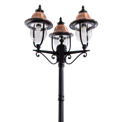 Уличный светильник Arte Lamp BARCELONA A1486PA-3BK
