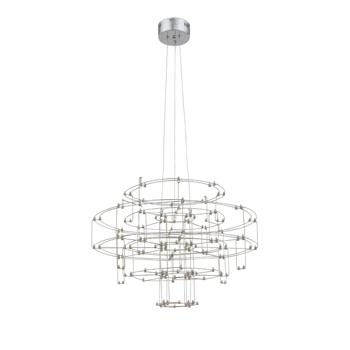 SL798.103.64 Люстра подвесная ST-Luce Хром/Хром LED 64*0,2W