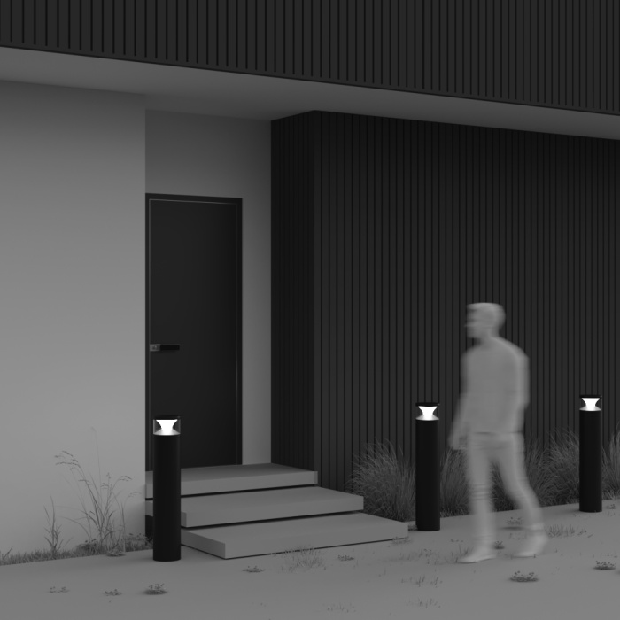 Садово-парковый светильник Maytoni Pyro O496FL-L21B3K2