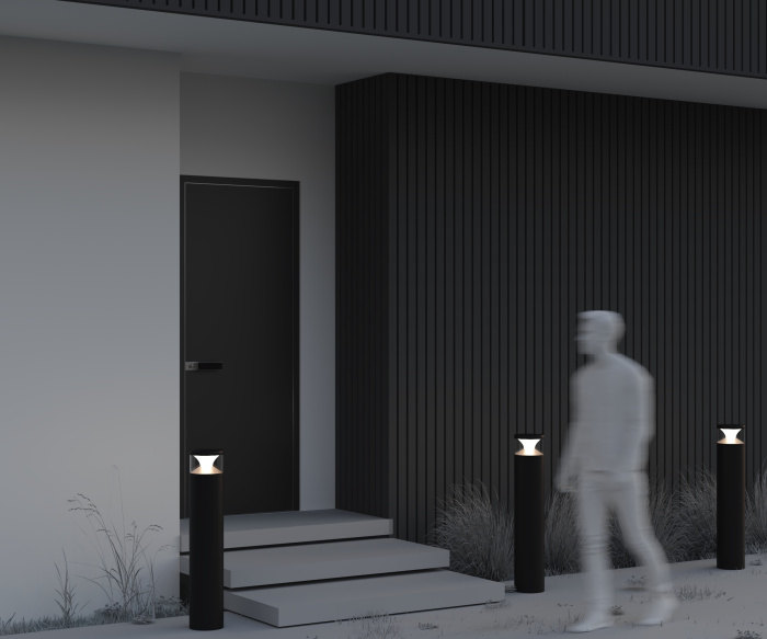 Садово-парковый светильник Maytoni Pyro O496FL-L21B3K2