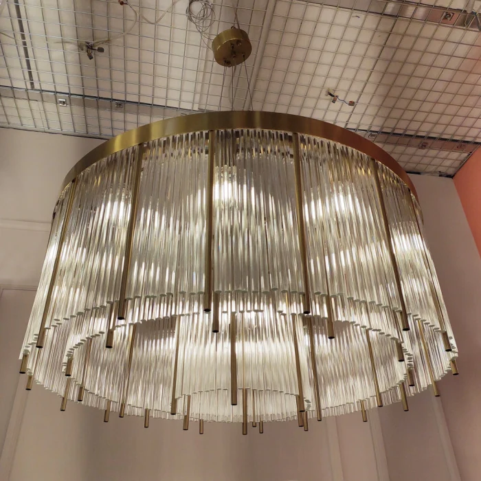 Люстра Cloyd CARTEL-A C15 / Ø80 см - латунь (арт.10628)