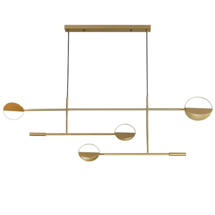 Люстра BOLIA LEAVES PENDANT brass ImperiumLoft