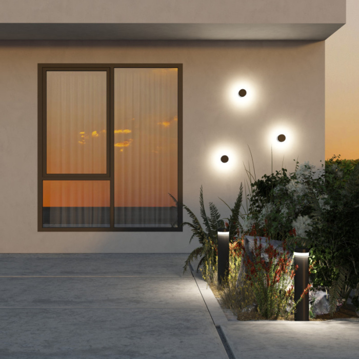 Уличный светодиодный светильник VEGA DK9816-BK