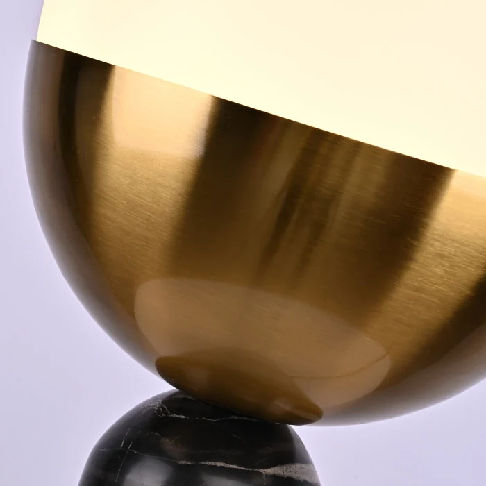 Настольная лампа Marble Globe Black ImperiumLoft
