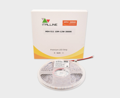 Светодиодная лента ITALLINE M04-511 10M-12W-3000K