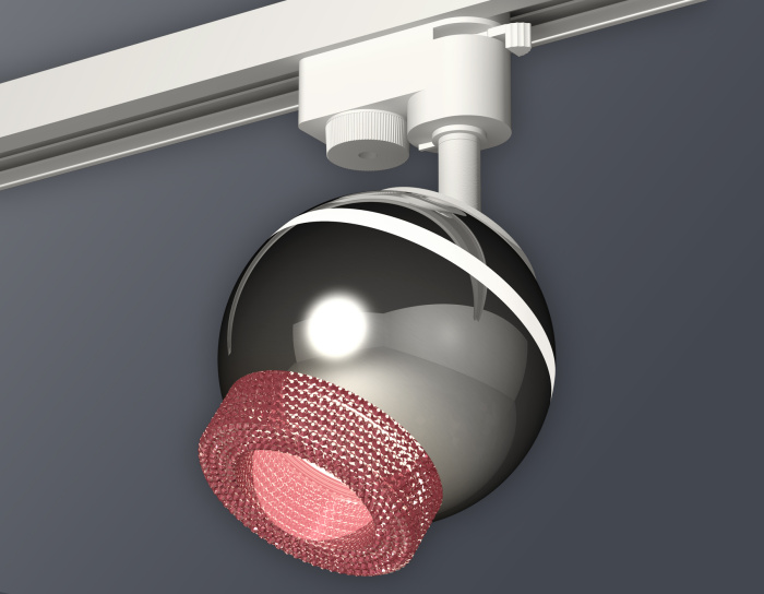 Комплект трекового однофазного светильника с подсветкой Ambrella light XT1104003