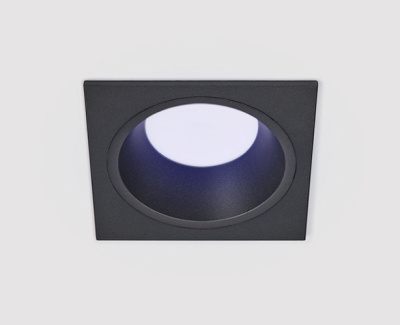 Светильник встраиваемый с рамкой ITALLINE IT08-8013 black 4000K + IT08-8014 black