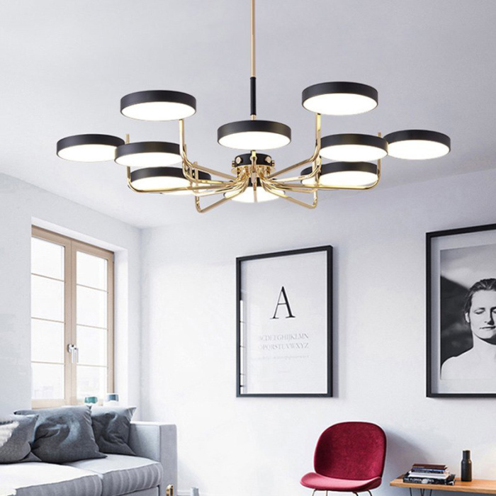 Подвесная люстра TAVIS D78 Gray ImperiumLoft