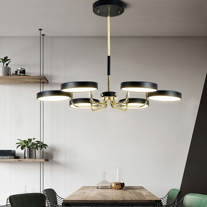 Подвесная люстра TAVIS D78 Gray ImperiumLoft