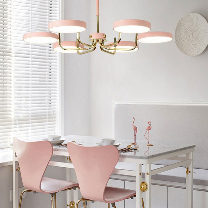 Подвесная люстра TAVIS D78 Gray ImperiumLoft