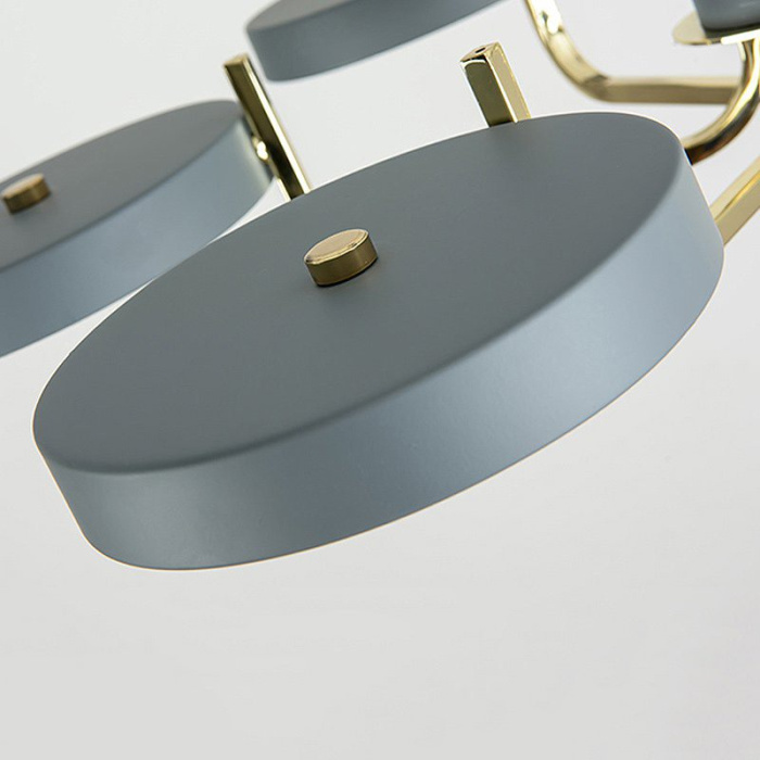 Подвесная люстра TAVIS D78 Gray ImperiumLoft