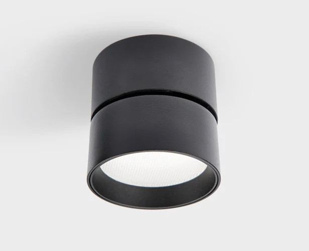 Светильник потолочный влагозащищенный ITALLINE IT02-005 black 4000K