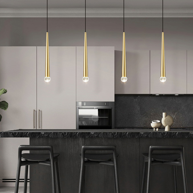 Подвесной светильник MAGRIT LUX H30 Brass ImperiumLoft