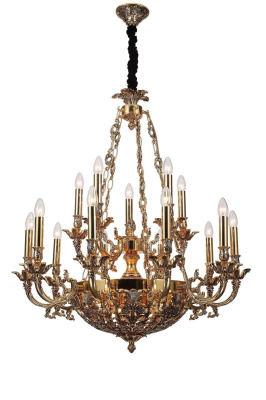 Люстра подвесная Lucia Tucci FIRENZE 1781.15.3 antique gold